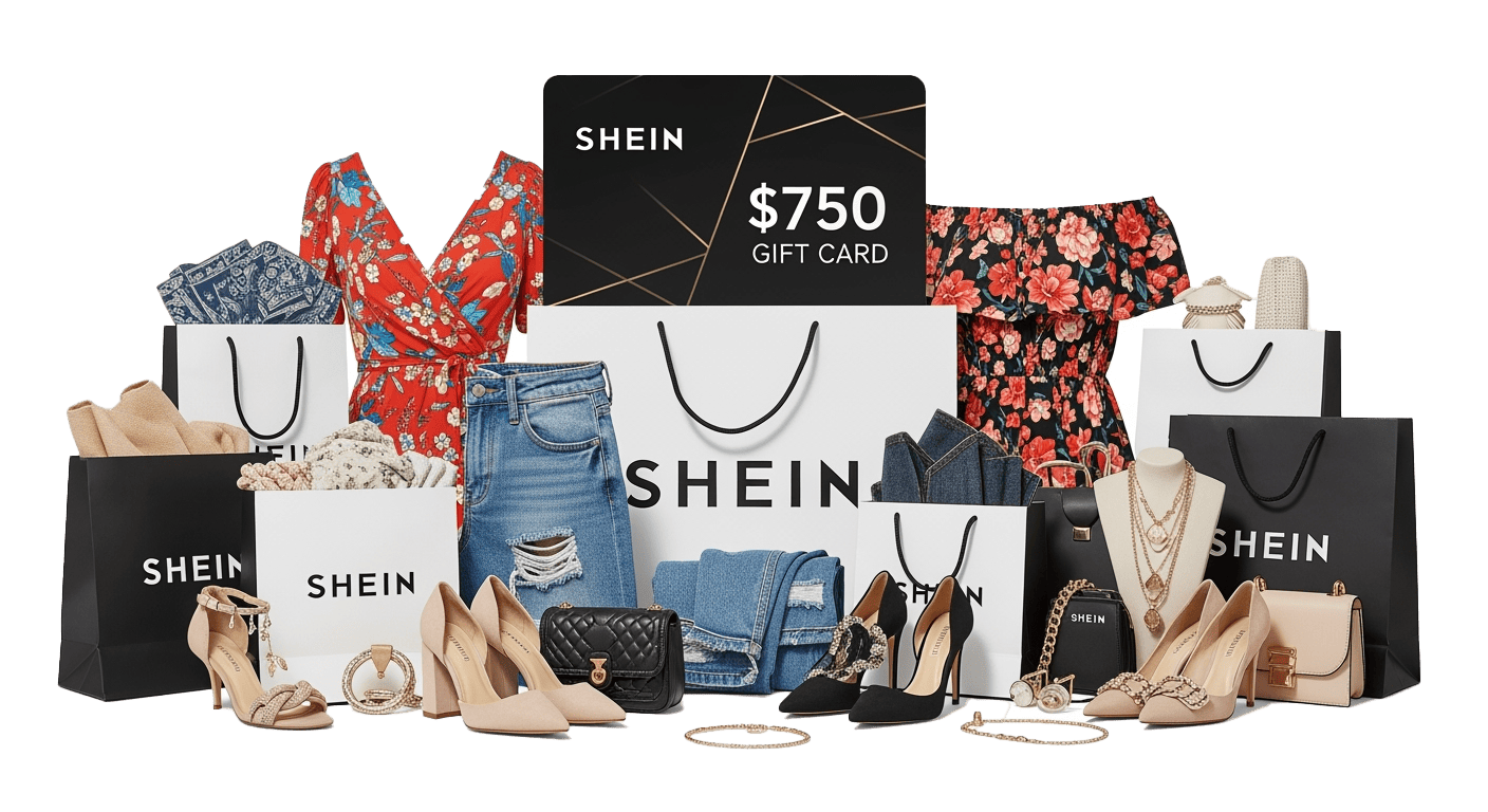 SHEIN $750 Gift Card
